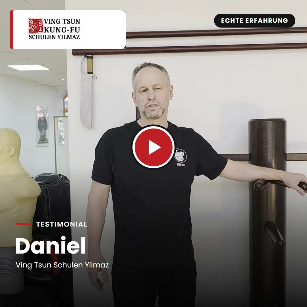 Standbild aus einem Erfahrungsbericht über das Ving-Tsun-Training