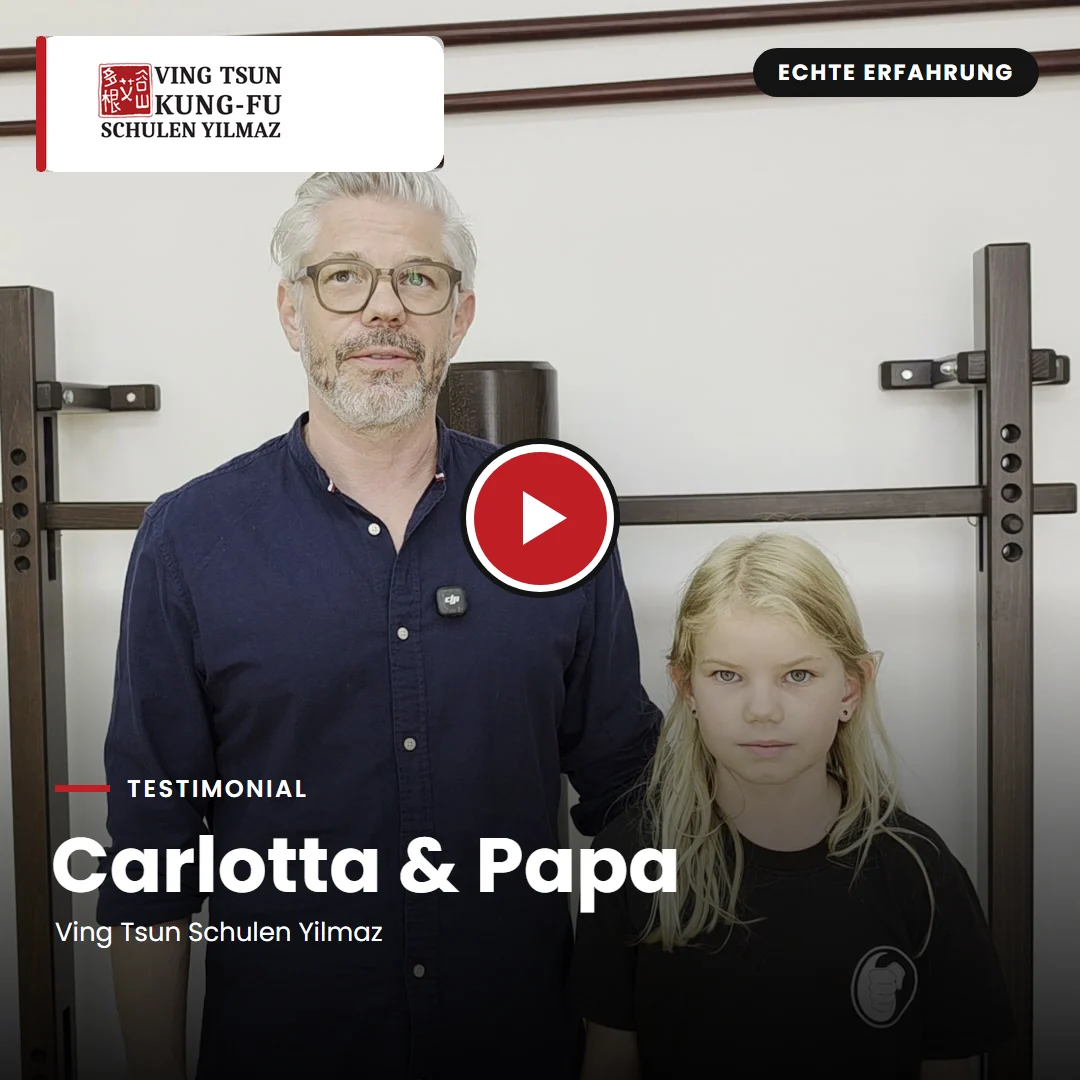 Standbild aus einem Erfahrungsbericht über das Ving-Tsun-Training